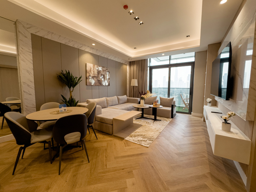 Vserve Elevate Your Stay with Stunning Skyline Views Apartments