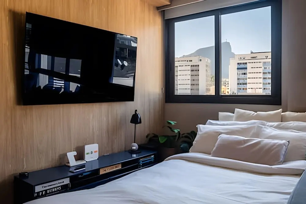 Gávea | 1 quarto, vista Cristo, prédio com infra - por Casapē Rio, photo 2