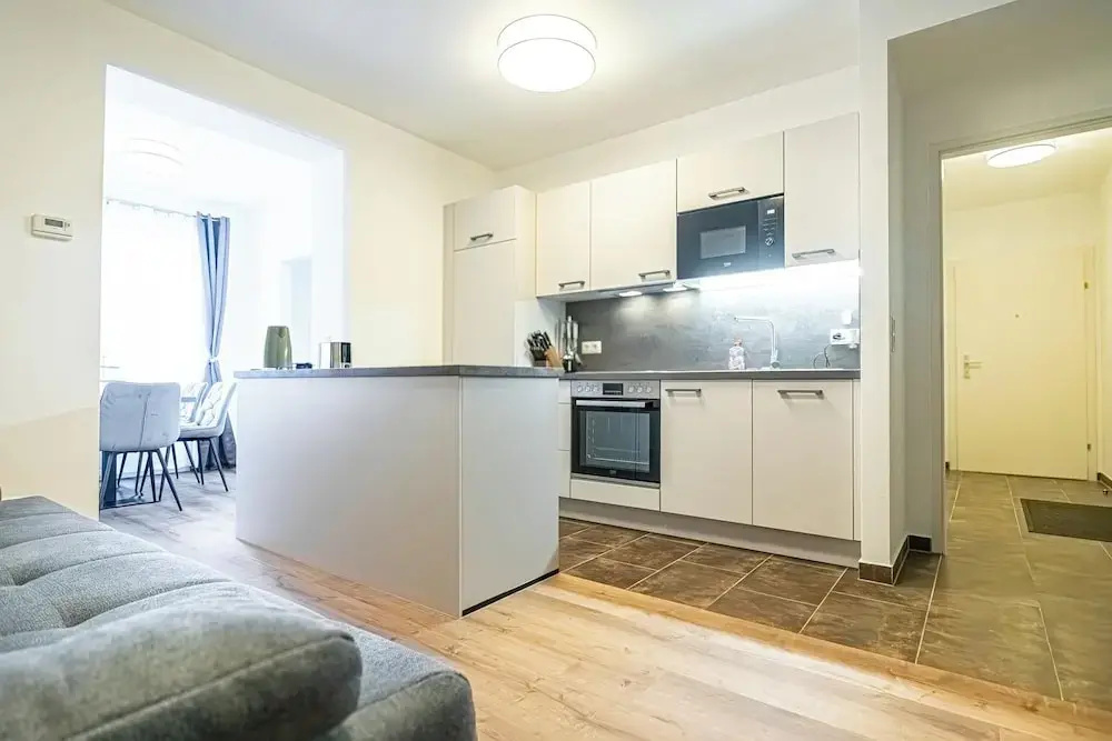 Comfy 1BR 1LR Apt Donaustadt Zones — photo 4