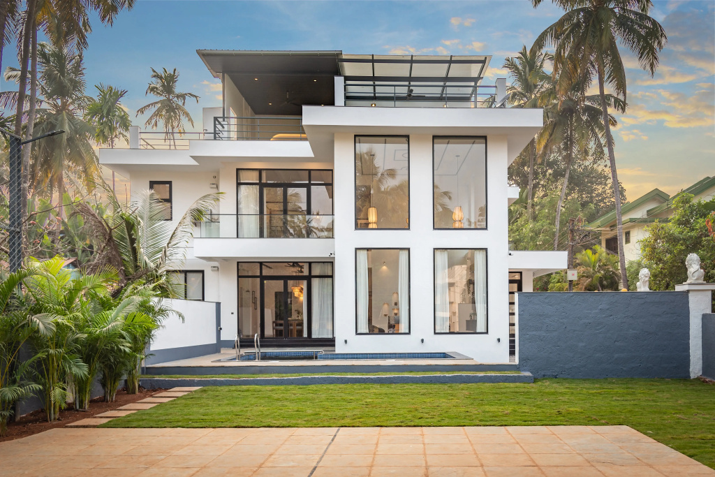 Calangute Phase 6 Private Luxury Villa in Goa with Pool & Jacuzzi Villa